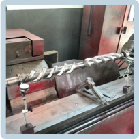 Toyo Chromium grinding and polishing spiral bar